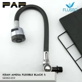 Flusso Kran PE4 KA FLEX S ZC BLACK