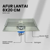 Flusso Afur 8*20 Stainless SS