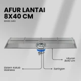 Flusso Afur 8*40 Stainless SS