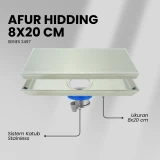 Flusso Afur Hidding 8*20 Stainless SS