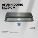 Flusso Afur Hidding 8*30 Stainless SS