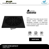 Flusso Afur Teratai Stainless Black 2,5mm
