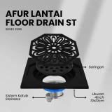 Flusso Afur Teratai Stainless Black 2,5mm