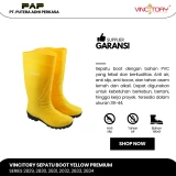 Vincitory Sepatu Boot Yellow Premium
