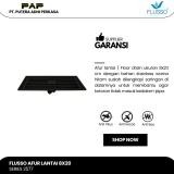 Flusso Afur 8*20 Stainless Black