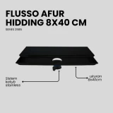 Flusso Afur Hidding 8*40 Stainless Black