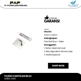 Flusso FLS Cantolan Baju Kotak Centre Single