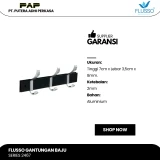Flusso Fls Gantungan Baju Double