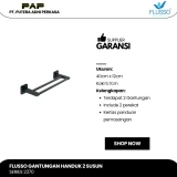Flusso Fls Gantungan Handuk 2 Susun