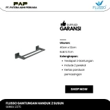 Flusso Fls Gantungan Handuk 2 Susun