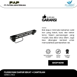 Flusso Fls Rak Dapur Sekat + Cantolan