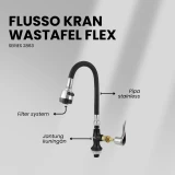 Flusso Kran PE8 KAWT FLEX BC/SN