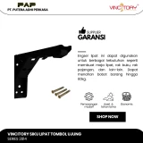 Vincitory Siku Lipat Tombol Ujung