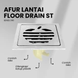 Flusso Afur Lantai Model Katup Plastik