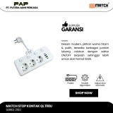 Match Stop Kontak Lubang USB-Powerstrip QL