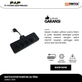 Match Stop Kontak Lubang USB-Powerstrip QL