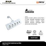 Match Stop Kontak Lubang USB-Powerstrip QL