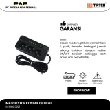 Match Stop Kontak USB-Lubang-Powerstrip QL