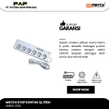 Match Stop Kontak USB-Lubang-Powerstrip QL