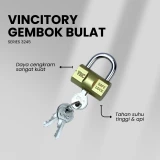Vincitory Gembok Bulat VNC Kuning (Viro)