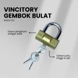 Vincitory Gembok Bulat VNC Kuning (Viro)