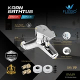 Flusso Kran Bathtub + Shower 221