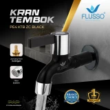 Flusso Kran PE4 KTB ZC BLACK