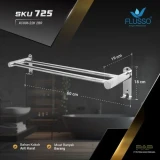 Flusso Rak Handuk XC006-22K 2BR