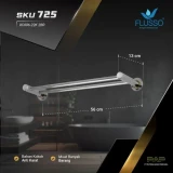 Flusso Rak Handuk XC006-22K 2BR