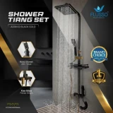 Flusso Shower Tiang Set