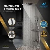 Flusso Shower Tiang Set