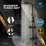 Flusso Shower Tiang Set