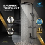 Flusso Shower Tiang Set