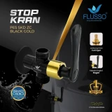 Flusso Kran PE5 SKD ZC Black Gold