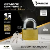 Prospero Gembok KOMP Bintik 4KEY 40MM