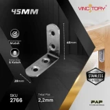 Vincitory Plat Siku L Stainless
