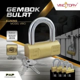 Vincitory Gembok Bulat Kuning (Viro)