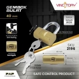 Vincitory Gembok Bulat Kuning (Viro)
