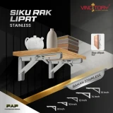 Vincitory Siku Rak Lipat Stainless