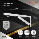Vincitory Siku Rak Lipat White
