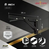 Vincitory Siku Rak Lipat Black