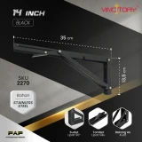 Vincitory Siku Rak Lipat Black