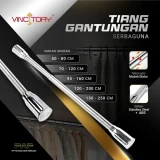 Vincitory Tiang Gantungan Lemari
