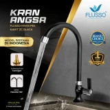 Flusso Kran PE4 KAWT ZC BLACK
