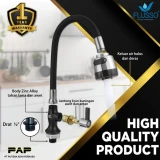 Flusso Kran PE4 KAWT FLEX ZC BLACK