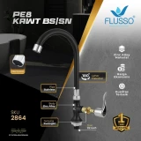 Flusso Kran PE8 KAWT BC/SN