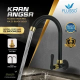Flusso Kran PE5 KA ZC BLACK GOLD