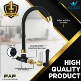 Flusso Kran PE5 KA ZC BLACK GOLD