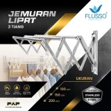 Flusso Jemuran Lipat Stainless 1905 5BR