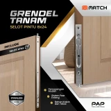 Match Grendel Tanam Stainless